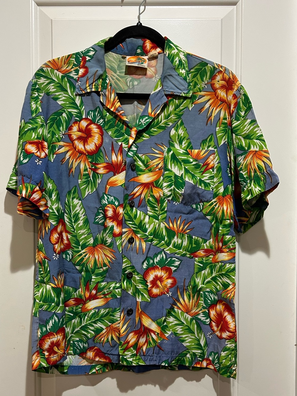Vintage Kennington Hawaiian Aloha Shirt Made in USA 🌺🦜